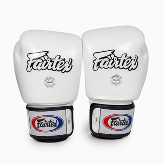 Guantes Muay Thai Fairtex BGV1 Blanco 