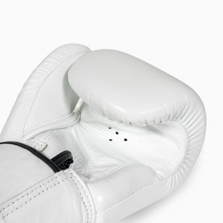 Guantes Muay Thai Fairtex BGV1 Blanco 