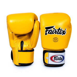 Guantes Muay Thai Fairtex BGV1 Amarillo 