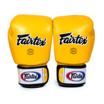 Guantes Muay Thai Fairtex BGV1 Amarillo 