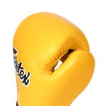 Guantes Muay Thai Fairtex BGV1 Amarillo 