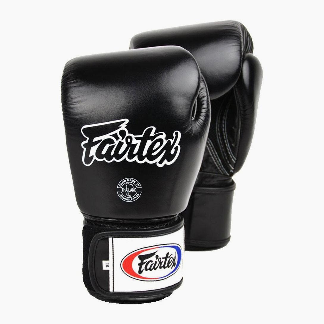 Guantes Muay Thai Fairtex BGV4 XL-Fit Negro 