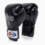 Guantes Muay Thai Fairtex BGV4 XL-Fit Negro 
