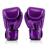 Guantes Muay Thai Fairtex Metálico BGV22 Violeta 