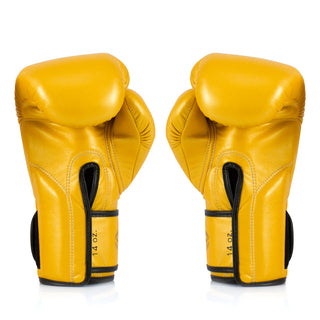 Guantes Muay Thai Fairtex Super Sparring BGV18 Oro 