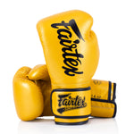 Guantes Muay Thai Fairtex Super Sparring BGV18 Oro 