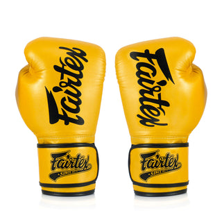Guantes Muay Thai Fairtex Super Sparring BGV18 Oro 