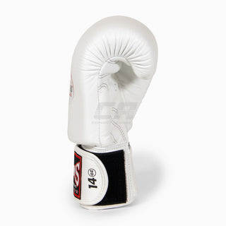 Guantes Muay Thai Twins Special BGVL3 Blanco