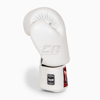 Guantes Muay Thai Twins Special BGVL3 Blanco