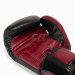 Guantes Muay Thai Twins Special BGVL3 Borgoña-negro