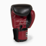 Guantes Muay Thai Twins Special BGVL3 Borgoña-negro