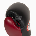 Guantes Muay Thai Twins Special BGVL3 Borgoña-negro