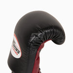 Guantes Muay Thai Twins Special BGVL3 Borgoña-negro