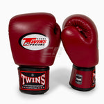 Guantes Muay Thai Twins Special BGVL3 Vino tinto