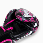 Guantes Muay Thai Twins Special FBGVL 3 Skull Rosa 