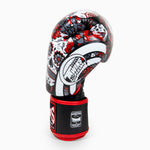 Guantes Muay Thai Twins Special FBGVL 3 Skull Rojo 