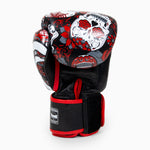 Guantes Muay Thai Twins Special FBGVL 3 Skull Rojo 