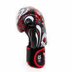 Guantes Muay Thai Twins Special FBGVL 3 Skull Rojo 