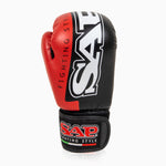Guantes de boxeo Raptor SAP WAKO 10 Oz Negro-rojo 