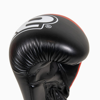 Guantes de boxeo Raptor SAP WAKO 10 Oz Negro-rojo 