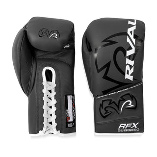 Guantes de boxeo Rival RFX Guerrero Pro Fight HDE-F Gris 