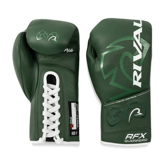 Guantes de boxeo Rival RFX Guerrero Pro Fight HDE-F Verde 
