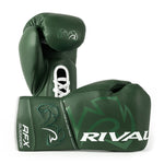 Guantes de boxeo Rival RFX Guerrero Pro Fight SF-H Verde 