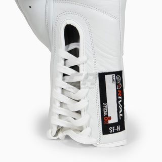 Guantes de boxeo Rival RFX Guerrero Pro Fight SF-H blanco