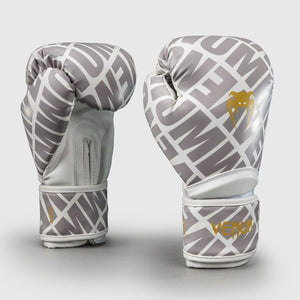 Guantes de boxeo Venum Contender 1.5 XT 3D Blanco-oro 