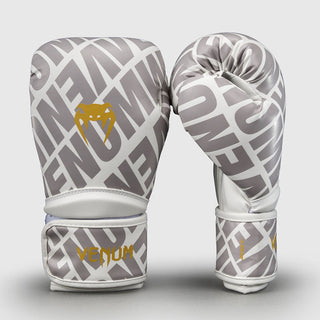 Guantes de boxeo Venum Contender 1.5 XT 3D Blanco-oro 