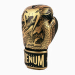 Guantes de boxeo Venum Vuelo del Dragón Negro-bronce 