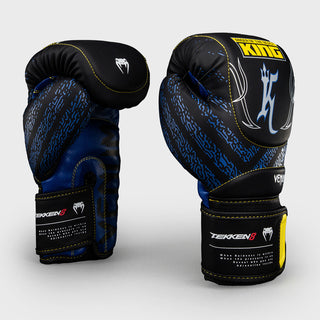 Guantes de boxeo Venum Tekken 8 King Negro-amarillo 