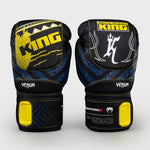 Guantes de boxeo Venum Tekken 8 King Negro-amarillo 