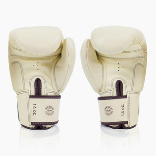 Guantes Muay Thai Fairtex BGV19 Deluxe Caqui