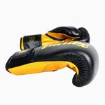 Guantes Muay Thai Fairtex Super Sparring BGV18 Negro-oro 