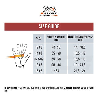 Guantes de boxeo Rival Evolution Sparring RS11V