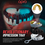 Protector bucal Opro Instant Custom-Fit Jaws Negro 