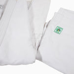 Judogi blanco Adidas J730 Champion III IJF sin rayas 