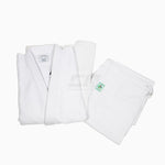 Judogi blanco Adidas J730 Champion III IJF sin rayas 