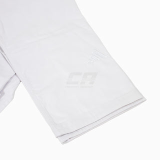 Judogi blanco Adidas J730 Champion III IJF sin rayas 