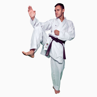 Karategui Arawaza Kumite Deluxe Evo WKF bordado blanco-Combat Arena