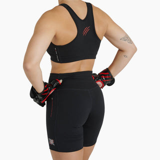 Leggings cortos Mujer Leone Primal Instinct AB939 Negro 