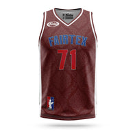 Camiseta sin mangas Fairtex Jersey NBA JS19 Marrón 