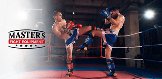 Guantes de boxeo Masters WAKO rojo