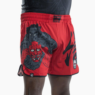 Pantaloncini Half Sumo Junkie Rosso-Combat Arena