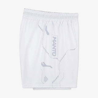 Pantalones MMA Manto Shield Blanco-Combat Arena