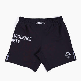 Pantaloncini MMA Manto Society nero-Combat Arena