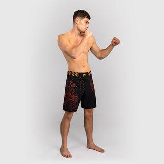 Pantalones MMA Venum Quetzal Fury Negro-rojo 