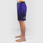 Pantalones MMA Venum Tekken 8 Kazuya Negro-violeta-Combat Arena