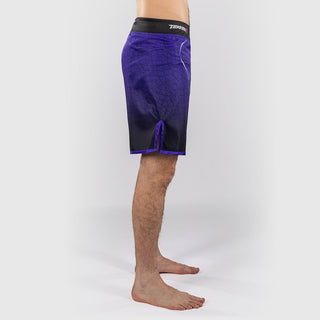 Pantalones MMA Venum Tekken 8 Kazuya Negro-violeta-Combat Arena